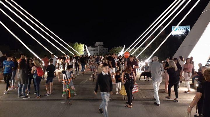 Ahora sí: Se habilitó el «Puente del Centenario»