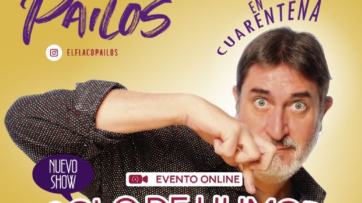 El Flaco Pailos vuelve en plena cuarentena con un show por Internet