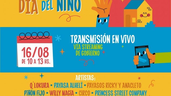 Día del Niño por streaming con Piñón Fijo, Q’Lokura y Willi Magia