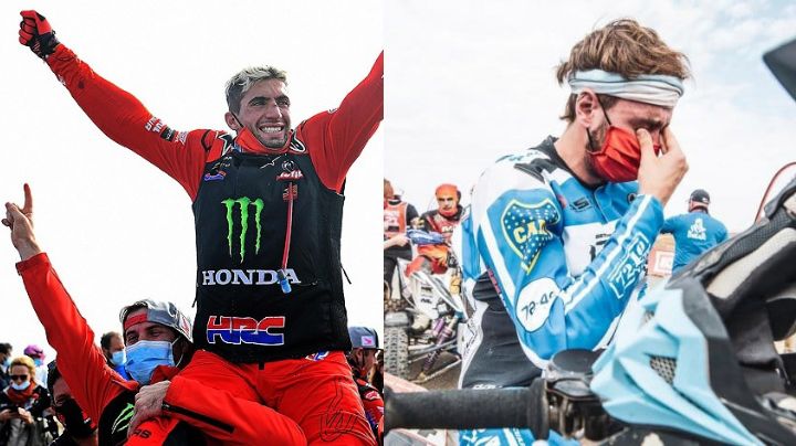 En un día histórico, dos argentinos fueron campeones en el Dakar