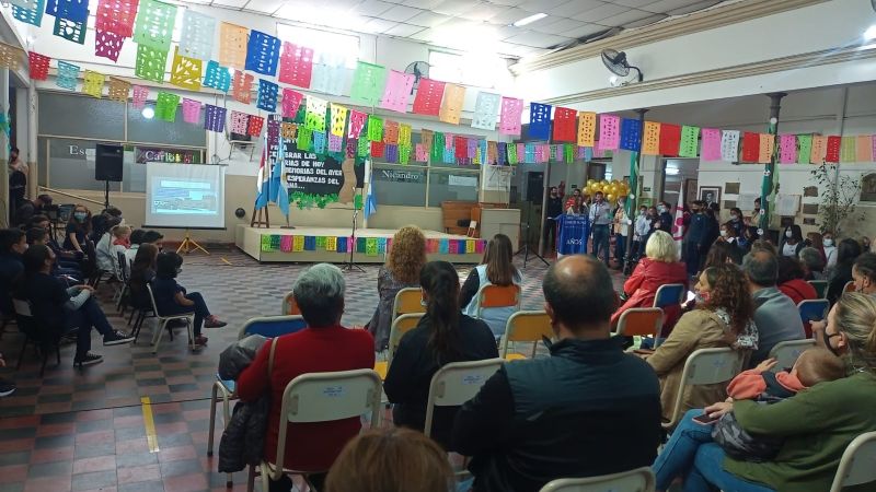 Los festejos por los 110 años de la escuela Carlos Paz