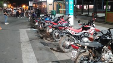 En un operativo, incautaron 30 motos en Cosquín