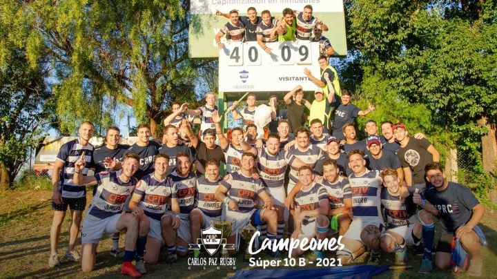 Carlos Paz Rugby Club vapuleó a Alta Gracia y se consagró campeón