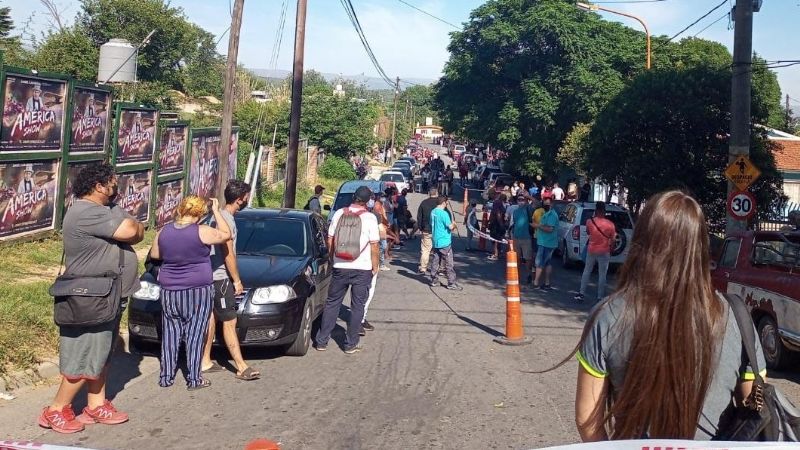 Más de 500 hisopados por día en Carlos Paz