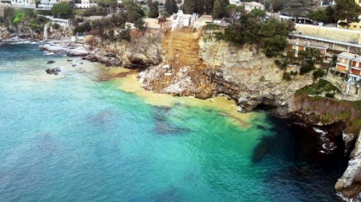 Italia: Deslizamiento de tierra deja 200 ataúdes en el mar