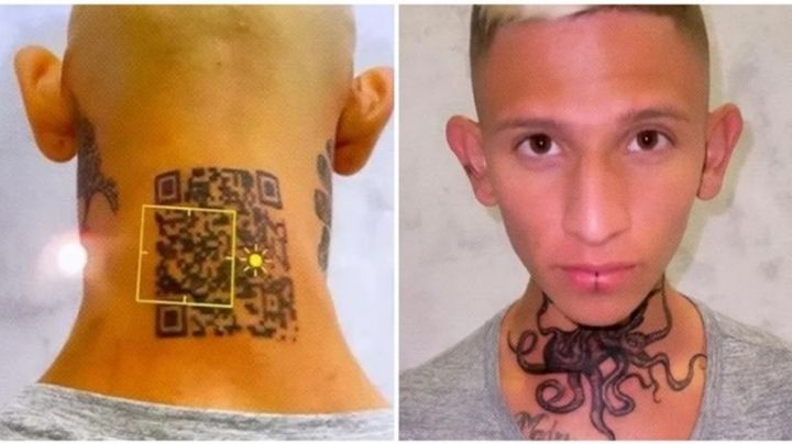 Un influencer se tatuó el código QR de su Instagram pero no funciona