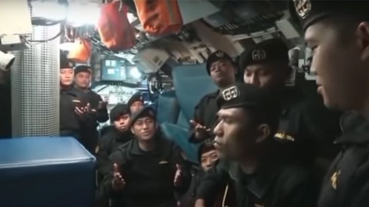 Publican video de tripulantes cantando antes de morir en naufragio de submarino