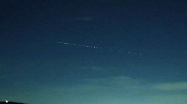 Se podrán ver hoy la fila de satélites en el cielo de Córdoba