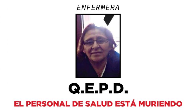 El personal médico está muriendo en Córdoba
