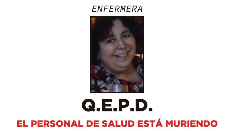 El personal médico está muriendo en Córdoba