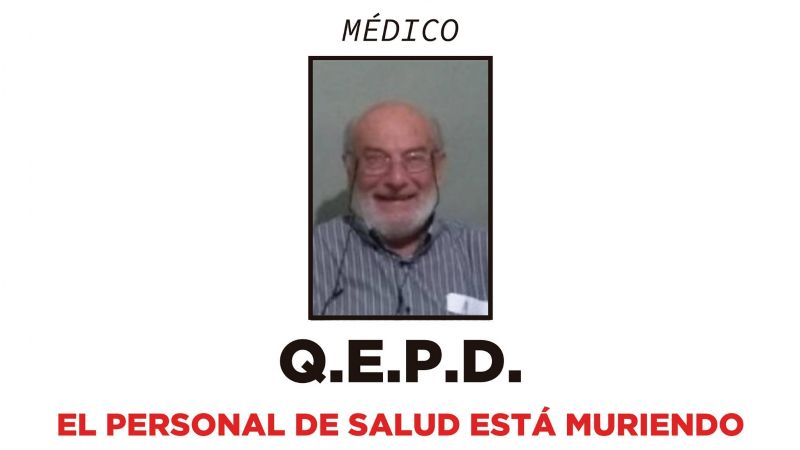 El personal médico está muriendo en Córdoba