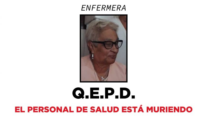 El personal médico está muriendo en Córdoba