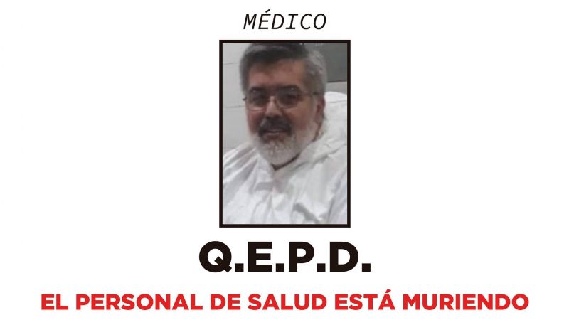 El personal médico está muriendo en Córdoba