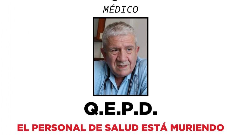 El personal médico está muriendo en Córdoba