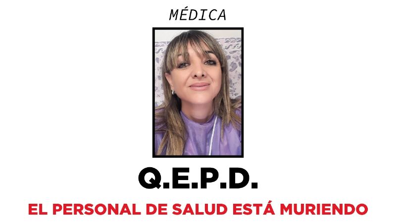 El personal médico está muriendo en Córdoba