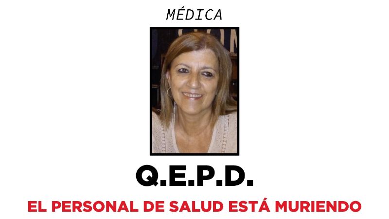 El personal médico está muriendo en Córdoba