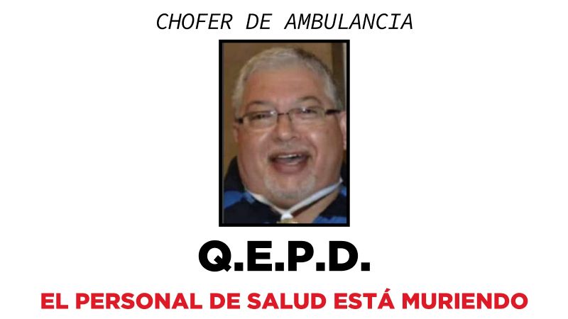 El personal médico está muriendo en Córdoba