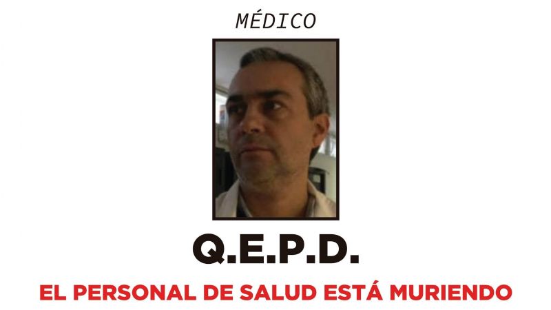 El personal médico está muriendo en Córdoba