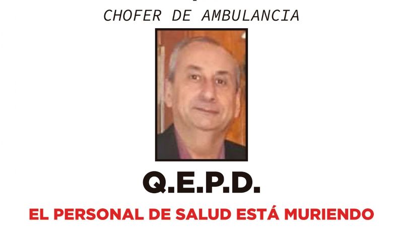 El personal médico está muriendo en Córdoba