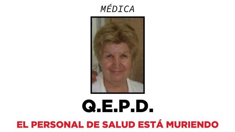 El personal médico está muriendo en Córdoba