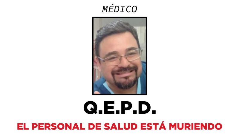El personal médico está muriendo en Córdoba