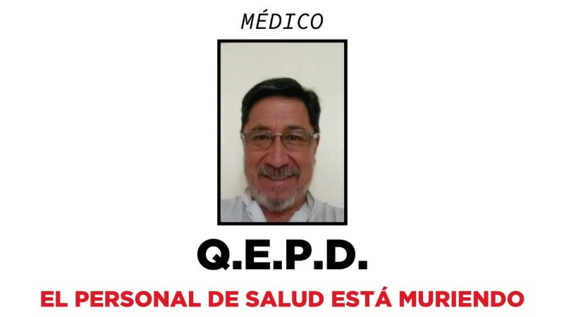 El personal médico está muriendo en Córdoba