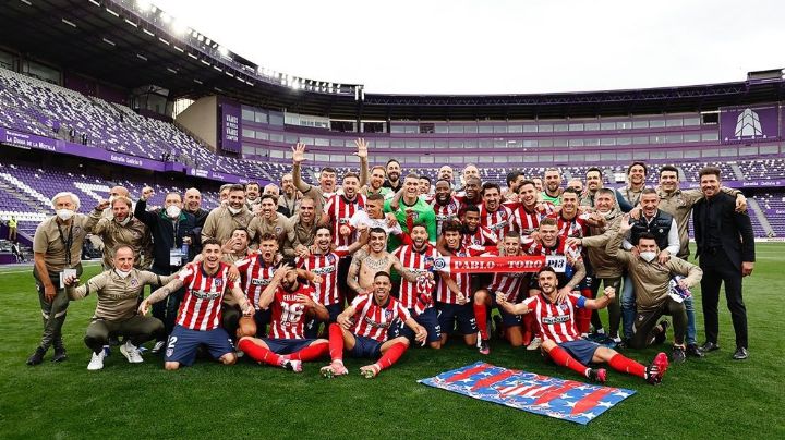 Atlético Madrid, del Cholo Simeone, es campeón de la Liga Española