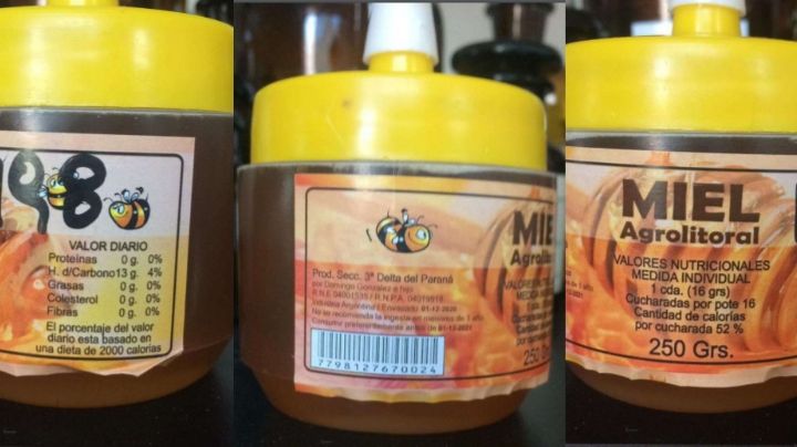 Prohibieron un producto «falsamente rotulado» como miel