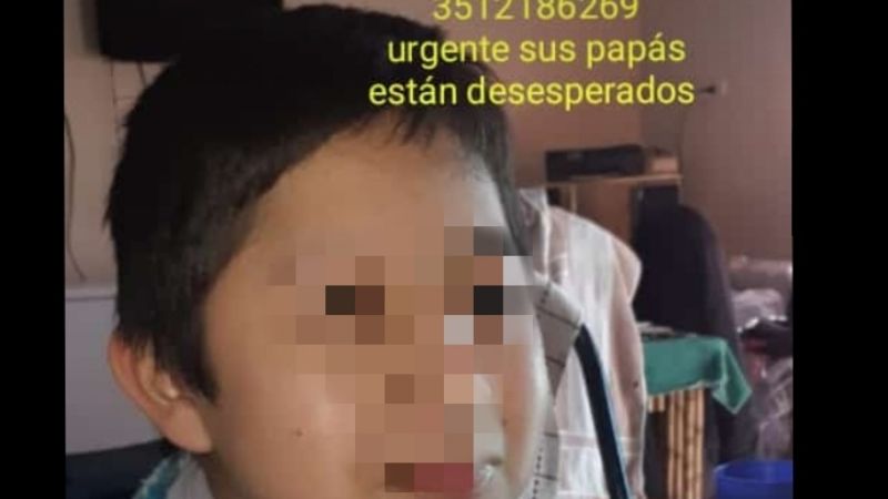 Un falso viral de un niño desaparecido sembró temor en Carlos Paz
