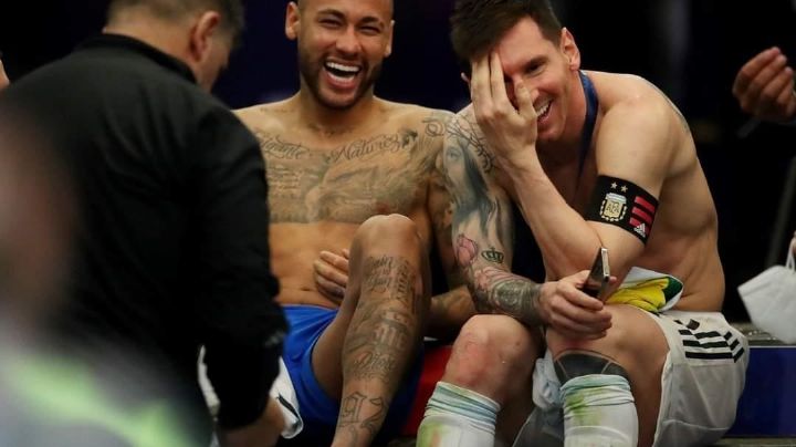 Neymar sobre Messi: «Odio perder pero disfruto de su título»