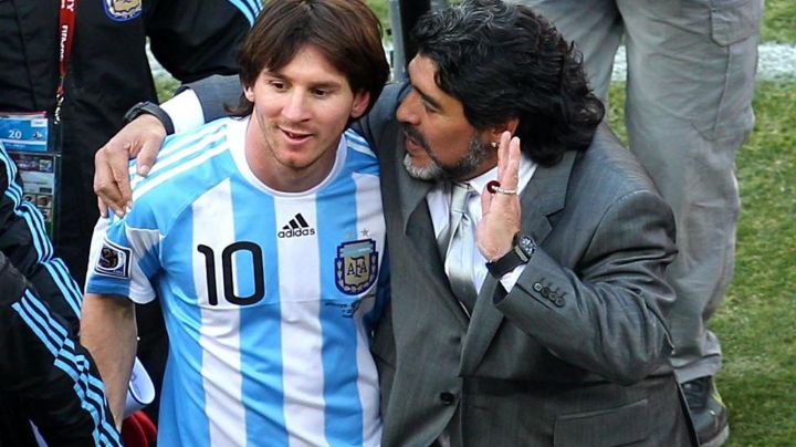 Messi recordó a Maradona: «Seguro nos bancó desde donde esté»