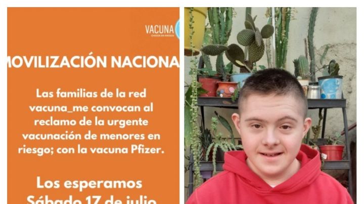 Marchan en Córdoba por vacunas para niños con discapacidad y comorbilidad