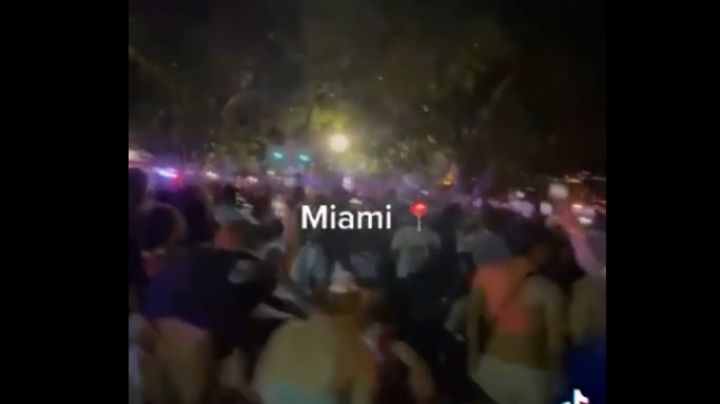 Video: la locura de los argentinos en Miami