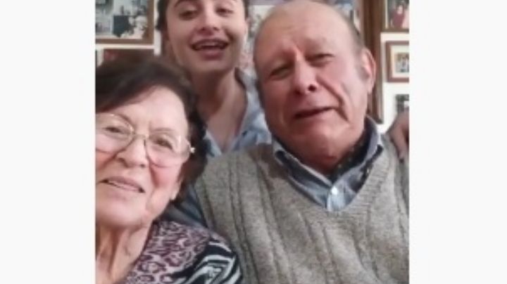 Video: La hace una broma a sus abuelos y no aguantaron la risa