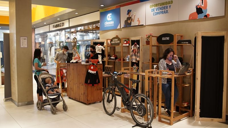 Visitá el espacio de emprendedores en el Córdoba Shopping