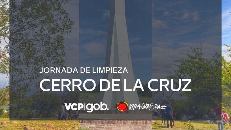 Convocan a una jornada de limpieza del Cerro de la Cruz