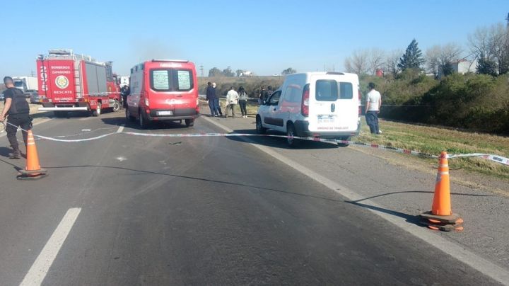 Una mamá y su bebé murieron en un accidente sobre la Autopista Rosario–Santa Fe