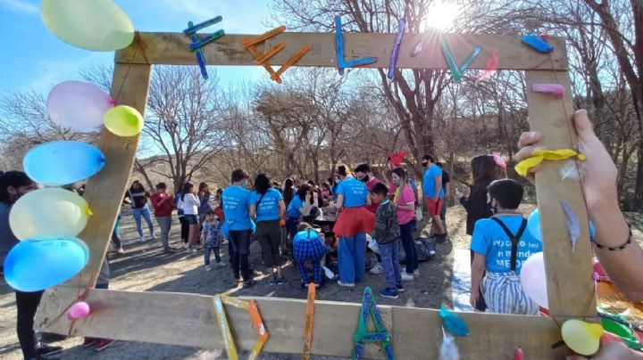 Los pequeños del Barrio Esperanza tuvieron su festejo por el Día del Niño