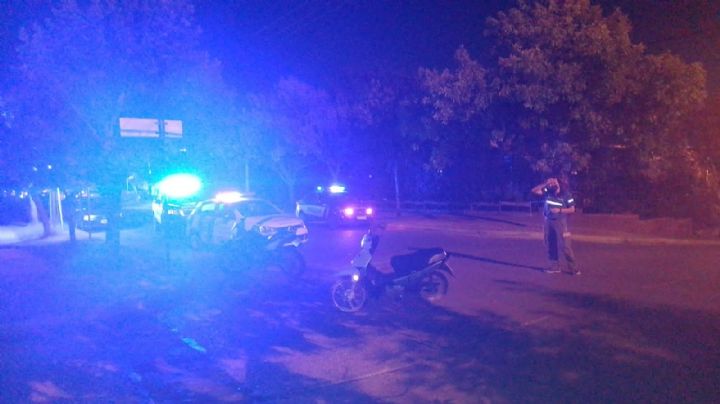 Un joven herido tras un choque de motos en La Falda