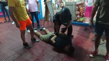 Carlos Paz: vecinos y turistas atraparon a un ladrón en pleno centro