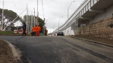 Cambia la colectora del Puente Uruguay por seguridad vial
