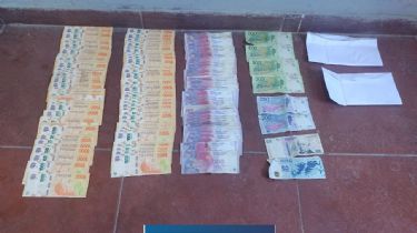 Hallaron más de 100 mil pesos que habían sido robados en Carlos Paz