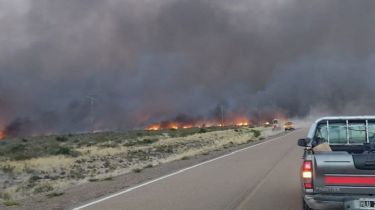 Incendios en Chubut: ya hay más de 77 mil hectáreas quemadas