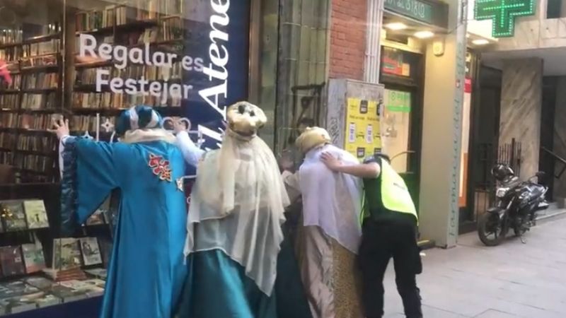 Insólito: requisaron a los Reyes Magos en Rosario