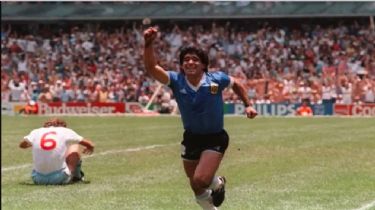 La camiseta que usó Maradona contra Inglaterra en 1986 será exhibida en el Mundial