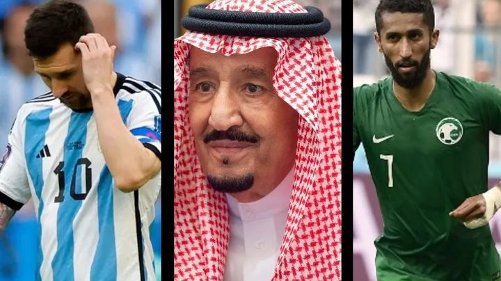 El rey de Arabia Saudita decretó feriado tras vencer a la Argentina