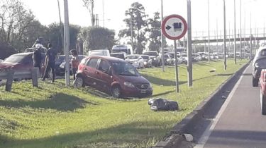 Choque múltiple de cuatro vehículos en Córdoba: hay una mujer herida