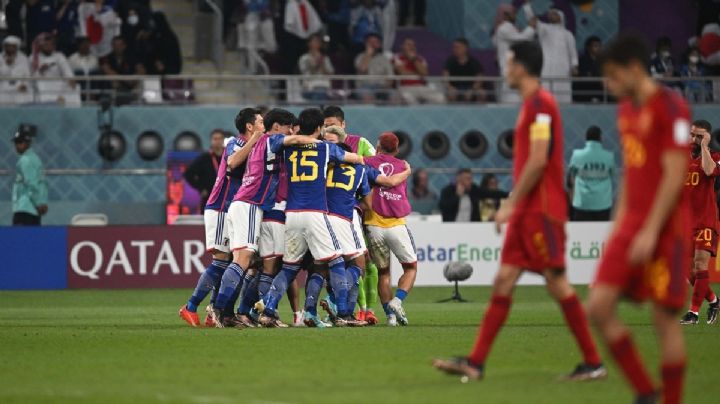 Japón sorprendió a España y se clasificó primero en el Grupo E