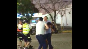VIDEO: Batalla campal en el centro de Carlos Paz