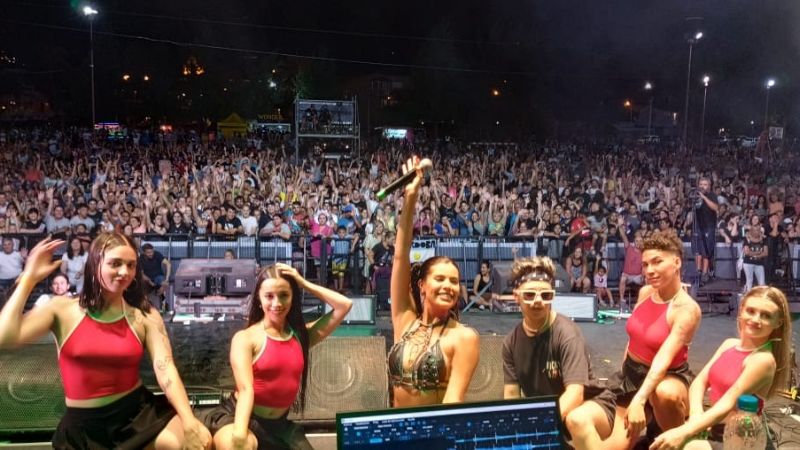 Valentina Olguín: «Ha sido una noche increíble junto al lago»